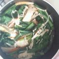あかまるこ。's cooksnap of when they made 簡単!!小松菜お浸し.