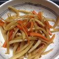 マキノスケ's cooksnap of when they made 大根の皮と人参のきんぴら.