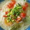 minadongri's cooksnap of when they made 夏野菜救済☆ベトナムちっく素麺☆.