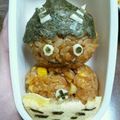 mairinchan's cooksnap of when they made 節分☆赤鬼のキャラ弁☆.