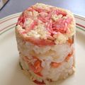 ふんわりパンダ's cooksnap of when they made ミニケーキちらし寿司.