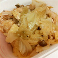 Yunmeiryu's cooksnap of when they made キャベツと油揚げの煮びたし.