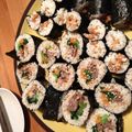 はすのみ's cooksnap of when they made 節分＆行楽に♪韓国風海苔巻き（キンパ）.