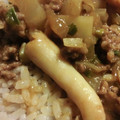 ホトボリ's cooksnap of when they made 大根としめじの和風キーマカレー.