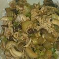 ホワカピ's cooksnap of when they made 豚肉とエリンギの野沢菜炒め.