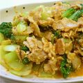 リエコン's cooksnap of when they made 豚バラ肉とチンゲン菜と卵の焼肉のタレ炒め.