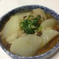 saccie's cooksnap of when they made かぶのそぼろ煮.