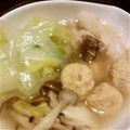 yuribunjp's cooksnap of when they made 冬はこれだよ！？ちゃんこ鍋スープ.