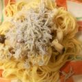 なおすぃーもん's cooksnap of when they made しらすたっぷり☆醤油バターパスタ.