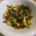 3姉妹ちゃんママ's cooksnap of when they made 大根の葉っぱ炒め.