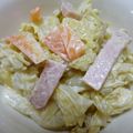 山葵ふりかけ's cooksnap of when they made キャベツとハムの辛子マヨサラダ.