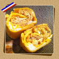 さっちゃーーーん's cooksnap of when they made 油揚げと小ねぎ入り卵焼き　お弁当のおかず.