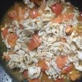 87peco's cooksnap of when they made サッパリ☆豚肉とトマトの炒めもの☆.