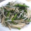 七色ワクチン's cooksnap of when they made ニラもやしの中華炒め.