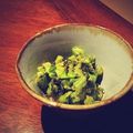 けーちゃん55's cooksnap of when they made 大根の葉の味噌炒め.