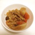 Mommommo's cooksnap of when they made ル・クルーゼで作る水なし肉じゃが.