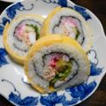 トトロな生活's cooksnap of when they made 恵方巻きに☆海苔が噛み切りやすい太巻き.