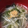 noruri's cooksnap of when they made 韓国スープ.