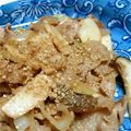 腹ペコR's cooksnap of when they made 豚肉とエリンギの梅生姜焼き.