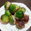 でかあし's cooksnap of when they made 芽キャベツの肉詰め★お弁当にも♪.