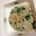 のんち＾－＾'s cooksnap of when they made 簡単おいしいもやしのナムル.