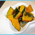 ゆけり３兄弟's cooksnap of when they made 懐かしい味：かぼちゃの煮物.