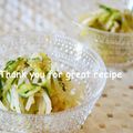 カヌレ３１４'s cooksnap of when they made 配合簡単★胡瓜とモヤシのサラダ.