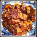 sh2002ok's cooksnap of when they made まぐろの血合いの生姜煮.