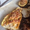 得能嫁's cooksnap of when they made ズッキーニボート.