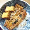 *どこいく*'s cooksnap of when they made ぼくにもできる☆いわしの蒲焼き丼.