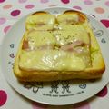 びんび❤'s cooksnap of when they made ♡キャベツベーコンの塩トースト♡.