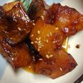 しろねこにやん's cooksnap of when they made ホクホク美味しい♡大学かぼちゃ♪.