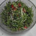うりママ's cooksnap of when they made 簡単！水菜のごまサラダ.
