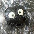 りゅうタック☆'s cooksnap of when they made キャラ弁 簡単まっくろくろすけ.