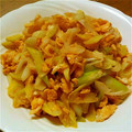 ★ナオミ★'s cooksnap of when they made あっという間に出来る長ねぎと卵の炒めもの.