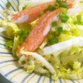 olive11's cooksnap of when they made 簡単♪シャキシャキ白菜とカニカマのサラダ.