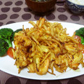 えびHANA✿'s cooksnap of when they made カリカリのかき揚げ・定食屋風.