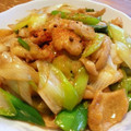 月見なっとう's cooksnap of when they made 鶏皮とネギの甘辛炒め.
