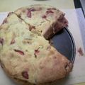chiccyo's cooksnap of when they made いちごとばななのパウンドケーキ.