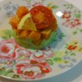 Melody♫'s cooksnap of when they made ***サーモン＆アボカド★タルタル***.