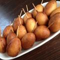 はるひろモール's cooksnap of when they made 超簡単！HMでミニアメリカンドッグ♡.