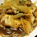 サトモユリア's cooksnap of when they made お鍋まかせ♪牛肉と厚揚げ、舞茸の煮物.