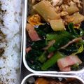 chococo218's cooksnap of when they made ♪弁当女子♪ほうれん草とベーコンの炒め物.