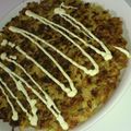 ベビmama's cooksnap of when they made 発売前簡単チキンラーメンお好み焼き.