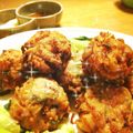 とろりんパ's cooksnap of when they made おつまみに♪下足と豆腐の揚げボール.