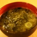 BiwacoJune's cooksnap of when they made 田舎風♥甘めな『あおさのお味噌汁』.