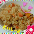 *sae*'s cooksnap of when they made 簡単　鮭と干ししいたけの炊き込みご飯.