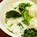 nyanconya's cooksnap of when they made 菜の花としらすのご飯.
