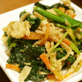 モーリーママ's cooksnap of when they made ほうれん草と切干大根の黒ゴマ和え.