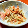 みつこ姉's cooksnap of when they made さば缶deゴボウと春菊のサラダ.